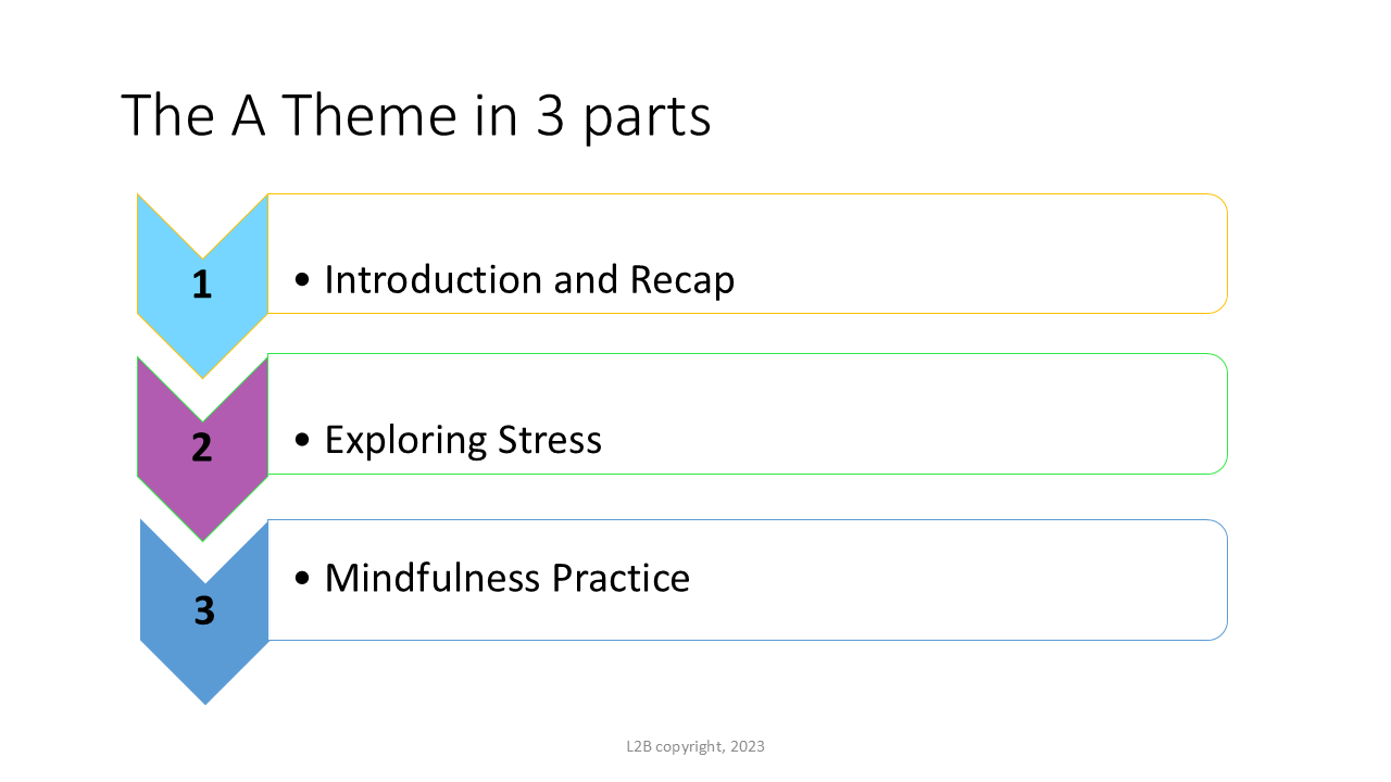 The A Theme in 3 parts 133