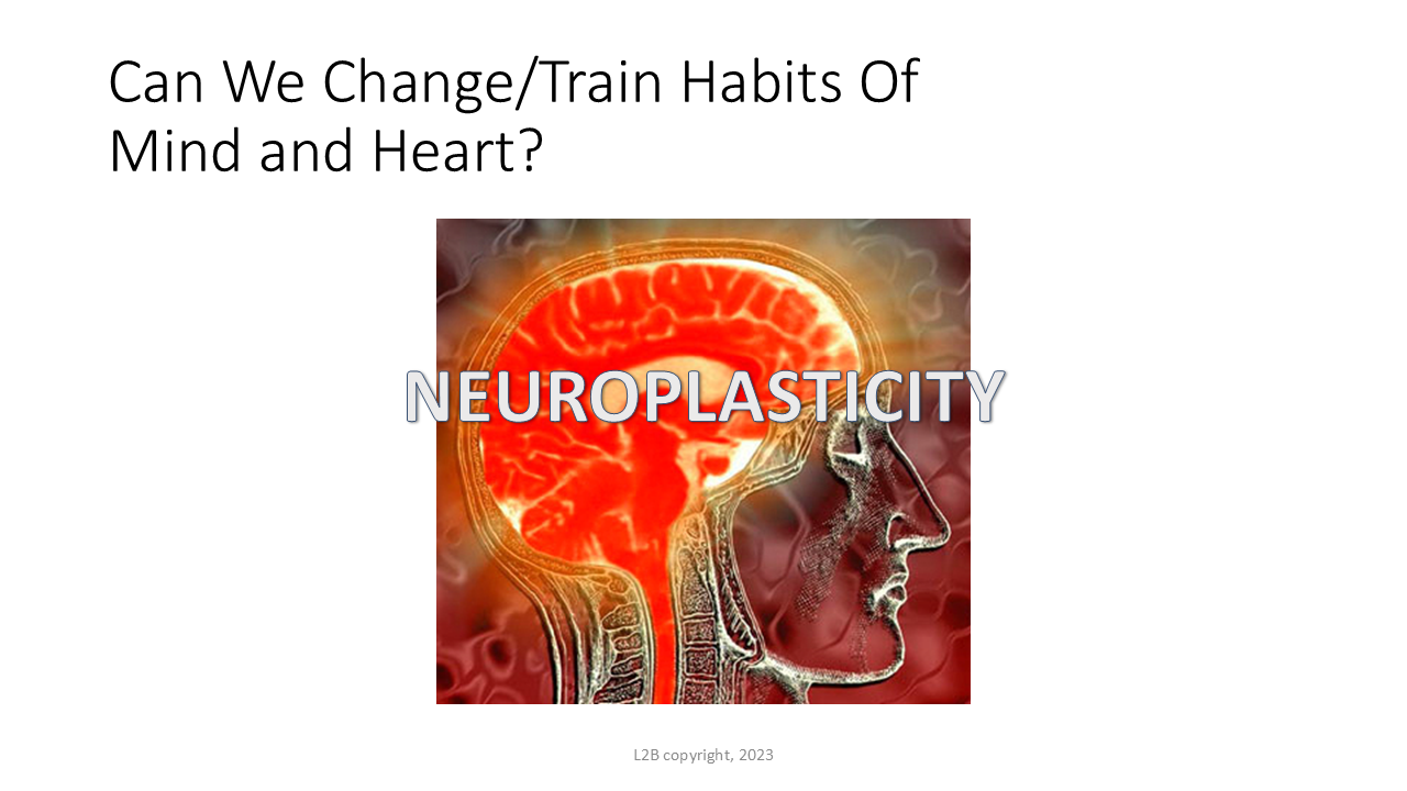 Can We Change/Train Habits Of Mind and Heart? 148