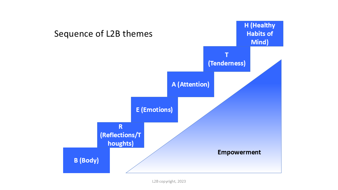 Sequence of L2B themes 58